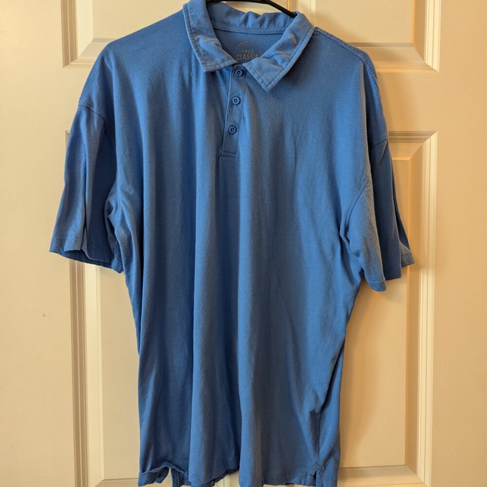 Light Blue Polo Men's True Classic